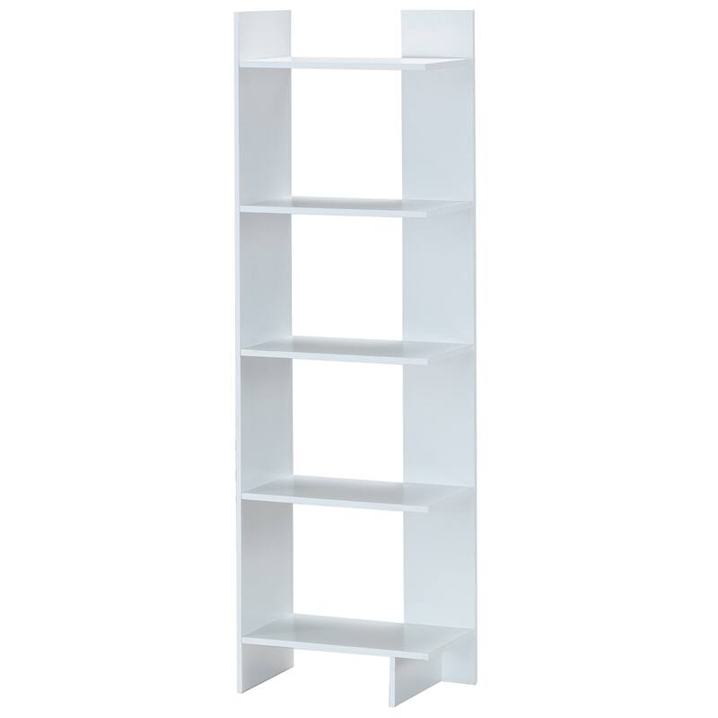 Costway Set of 2 Bookcase Storage 5-Tier Open Shelf Display Room - 2 PCS