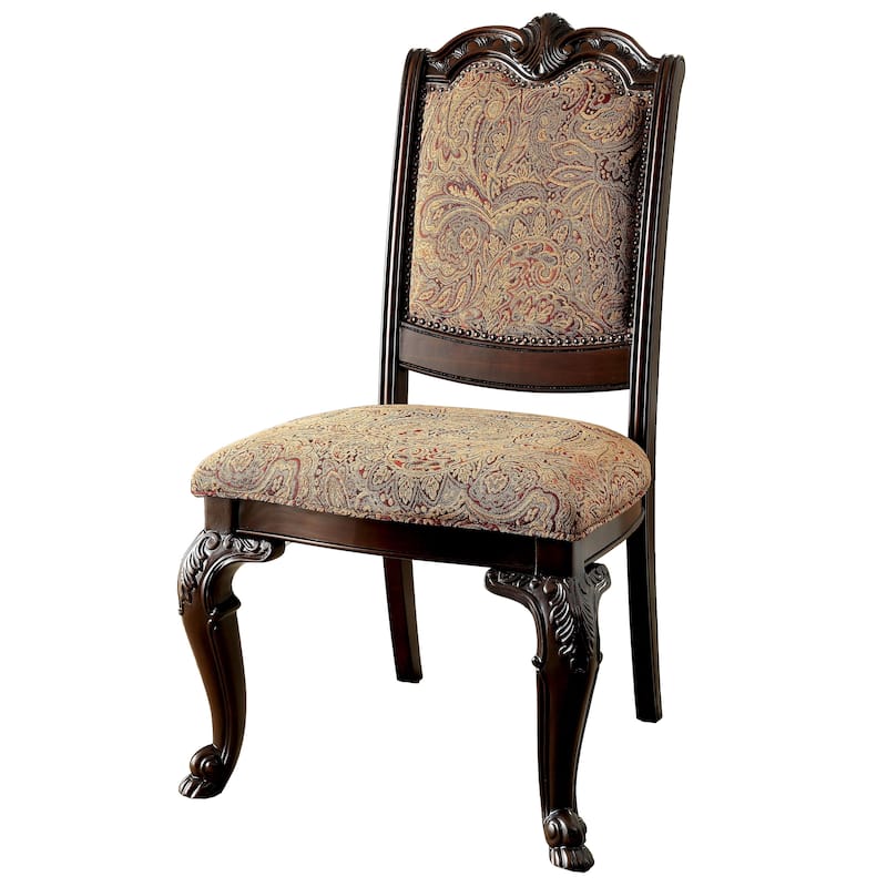 Kova Traditional Cherry Wood 5-Piece Dining Set by Furniture of America