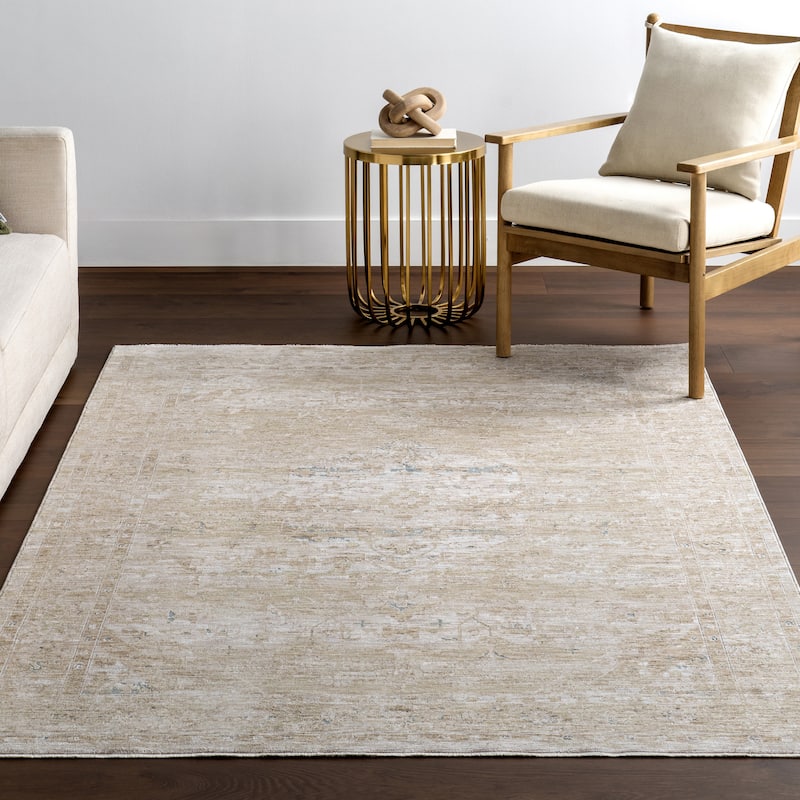 Nuloom Gwynne Medallion Fringe Area Rug