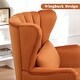preview thumbnail 19 of 65, HOMYKA Modern Wingback Arm Chair Upholstered Accent Chair Set of 2