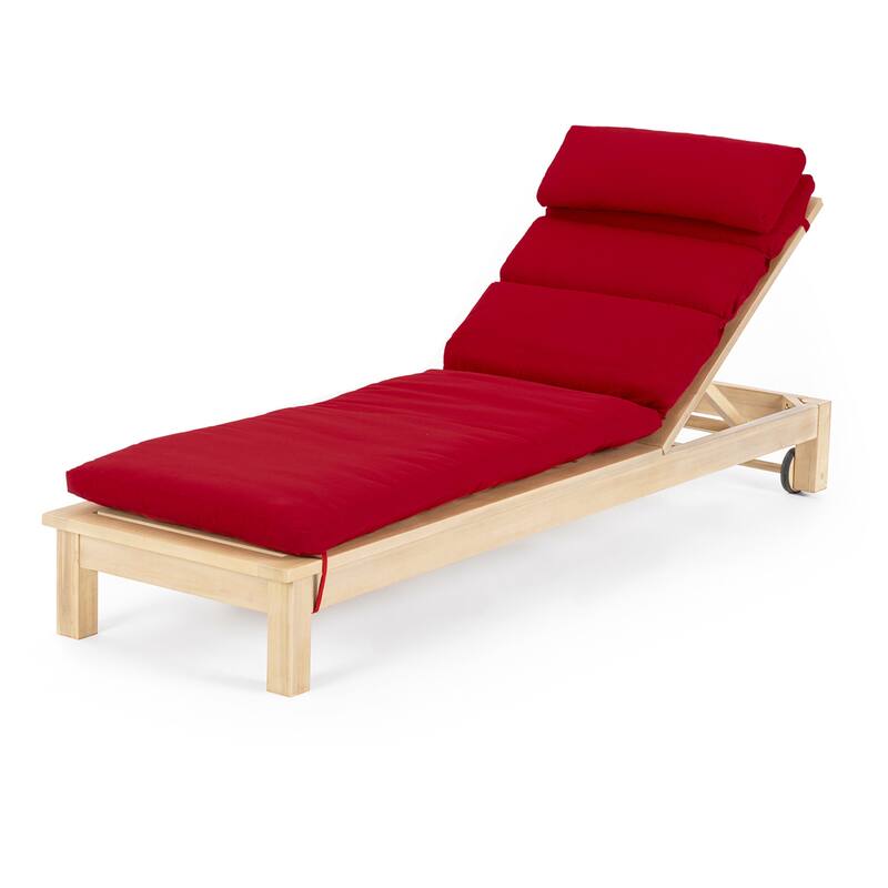 Kooper 2 Piece Sunbrella Outdoor Patio Chaise Lounges With Cushions