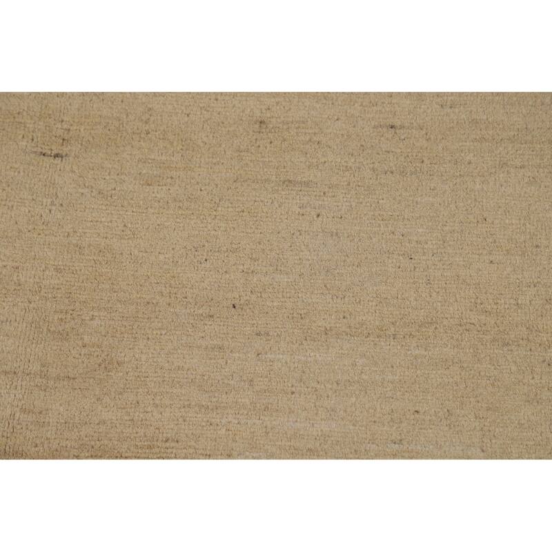 Gabbeh Modern Area Rug Handmade Wool Carpet - 6'0"x 9'2"