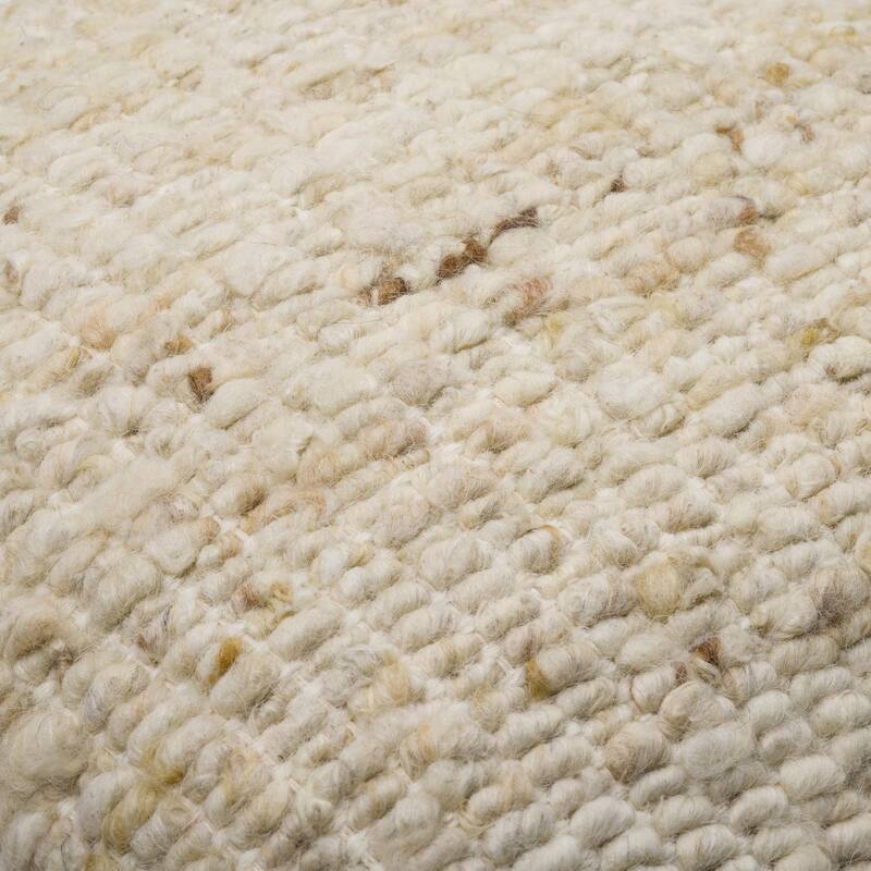Lorett Hand Woven Wool Throw Pillow
