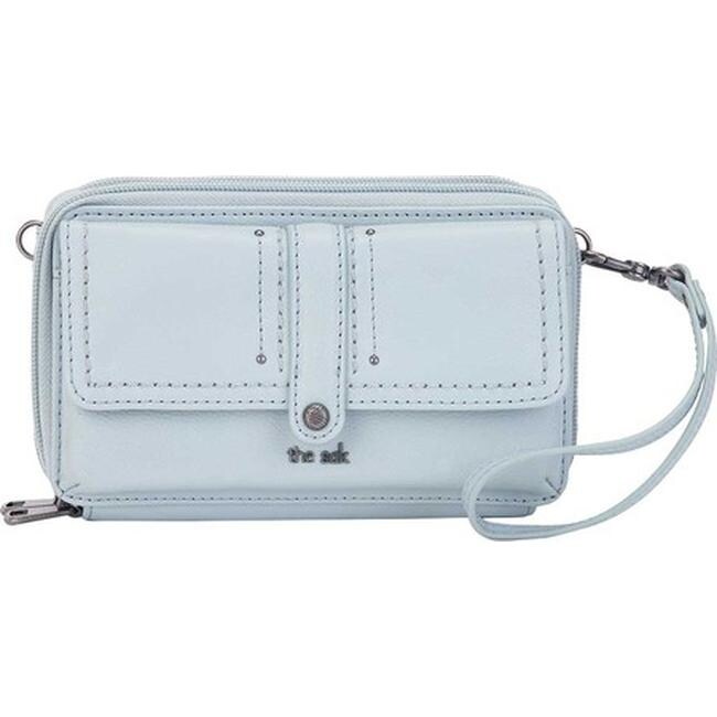 the sak sequoia smartphone leather crossbody wallet