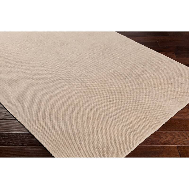 Vanesa Handmade Viscose Solid Area Rug