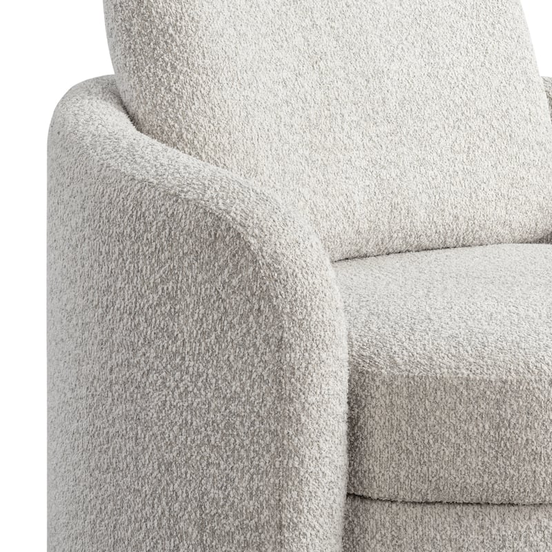 Studio Living Myers Large Accent Chair in Boucle Fabric
