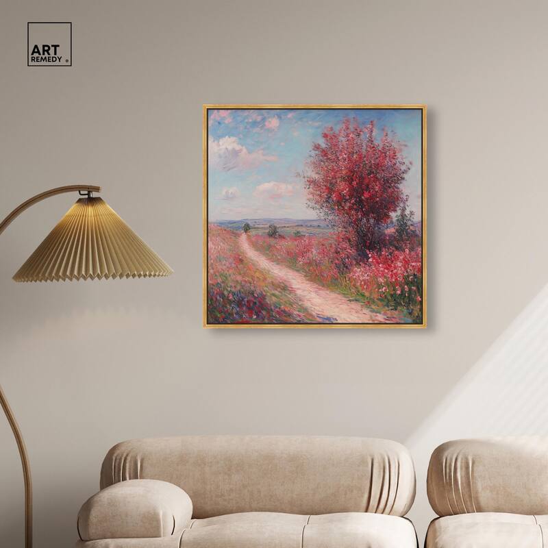 Pourville Breeze Canvas by Art Remedy