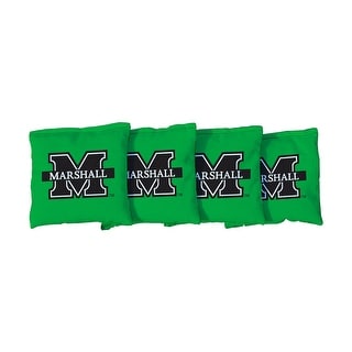 Marshall Thundering Herd Green Cornhole Bags