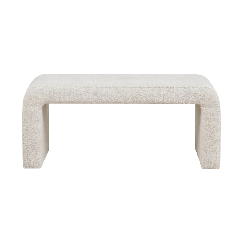 INK+IVY Steve Boucle Waterfall Bench