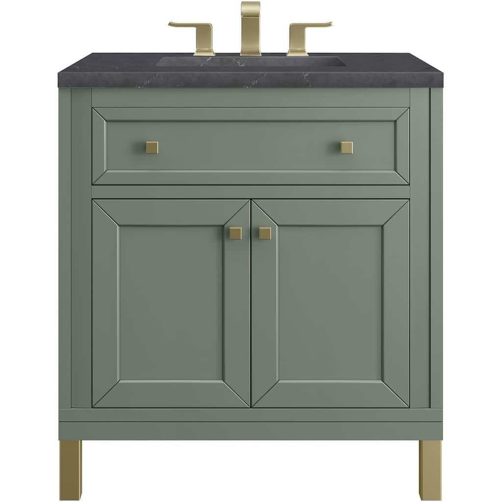 James Martin Vanities 503-V30-3CSP Chicago 30" Free Standing Single
