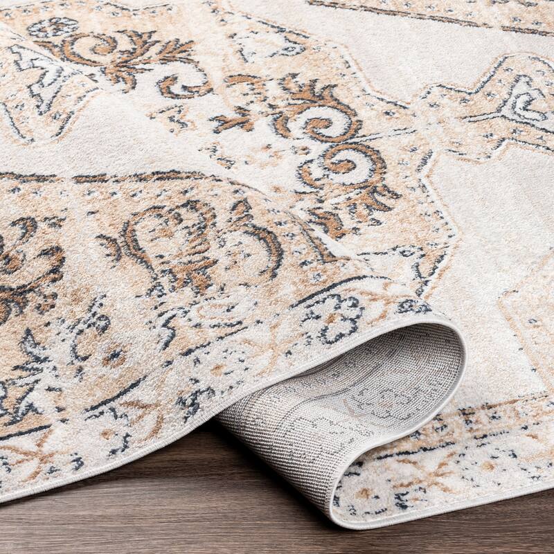 Livabliss Bartt Persian Medallion Area Rug