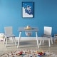preview thumbnail 2 of 9, VECELO Kids Wood Table and Chair Set (2 Chairs Included)