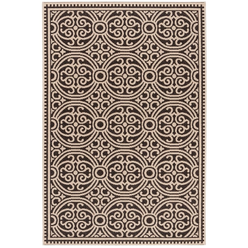 SAFAVIEH Linden Myriame Indoor/ Outdoor Waterproof Patio Backyard Rug
