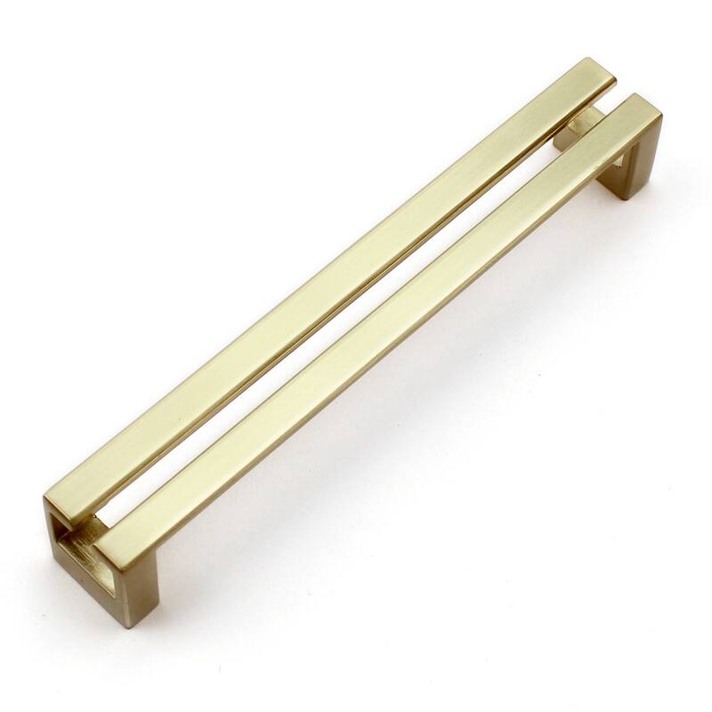 Dowell Series 3137 Handles (160mm/6.3" CTC), 10 Pack - Brass