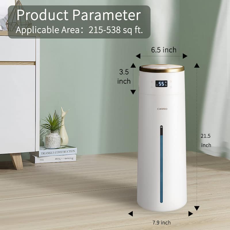 3L Top Fill Mist Humidifiers for Bedroom Middle Room