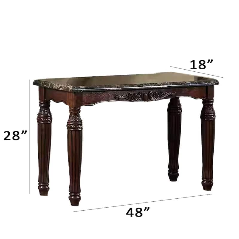 Brampton Traditional Style Sofa Table