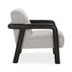 preview thumbnail 4 of 8, Classic Home Reyna Upholstered Fabric Accent Chair
