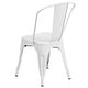 preview thumbnail 96 of 164, Metal Indoor/ Outdoor Stackable Bistro Chair (Set of 4)