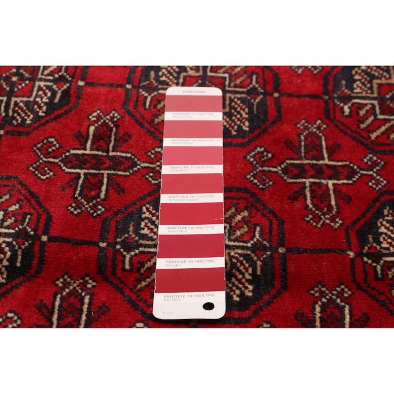 Teimani Red Rug 3'9" x 6'3" - 3'9 x 6'3