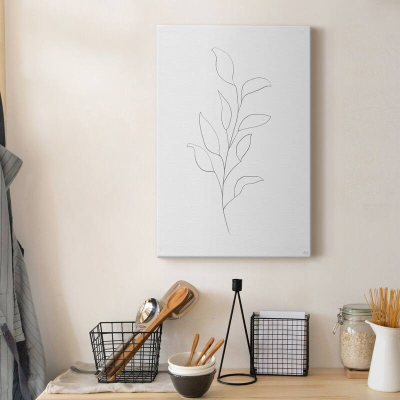 Botanical Gesture VI Premium Gallery Wrapped Canvas - Ready to Hang