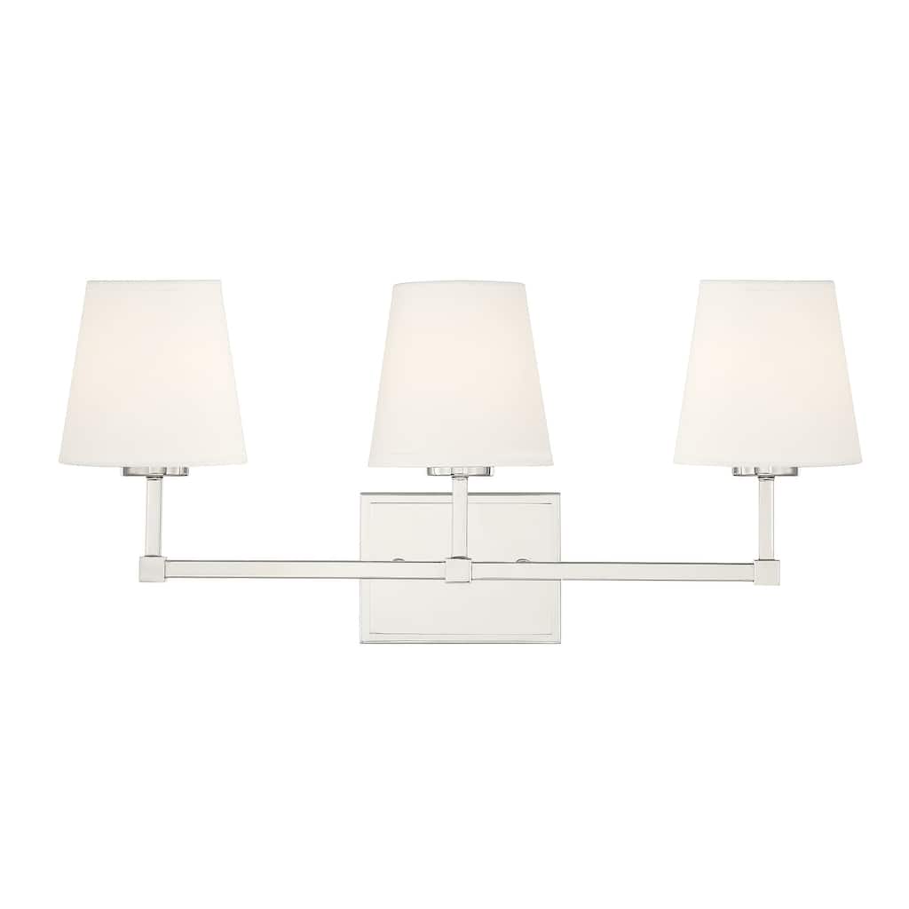 Meridian M80053 3 Light 24" Wide Bathroom Vanity Light