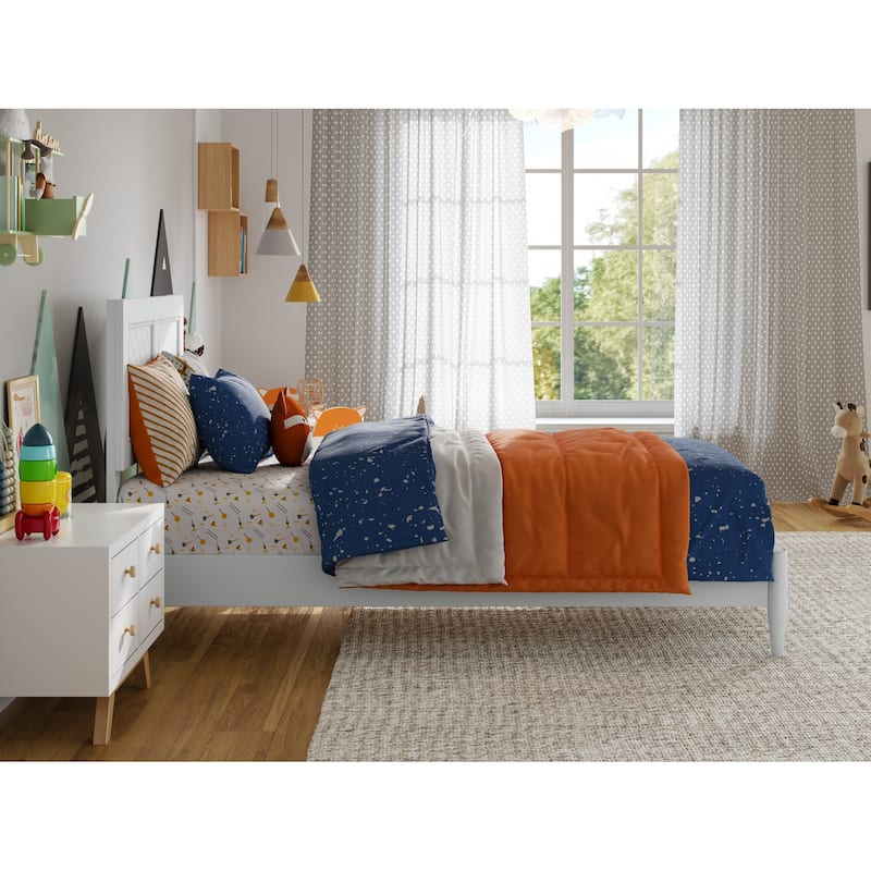 Berkshire Solid Wood Low Profile Platform Bed