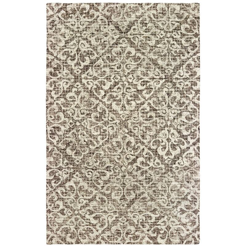 HomeRootsFloral Transitional Rectangle Area Rug