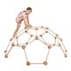 preview thumbnail 16 of 23, Comfy Cubs Wooden Climbing Toys for Toddlers 3-6 - Montessori Climber for Kids - Easy to Assemble Blush
