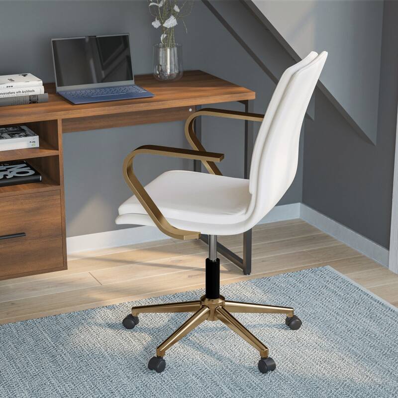 Designer Executive Swivel Office Chair with Arms