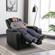preview thumbnail 13 of 18, Electric Power Theater Recliner Chair with USB Ports and Cup Holders