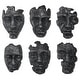 preview thumbnail 1 of 6, Uttermost Self-Portrait Metallic Wall Decor, Set/6