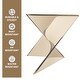 preview thumbnail 123 of 184, Randolph Indoor Side Table - Lightweight Triangular Design Accent End Table for Home Office Living Room and Bedroom, No Assembly