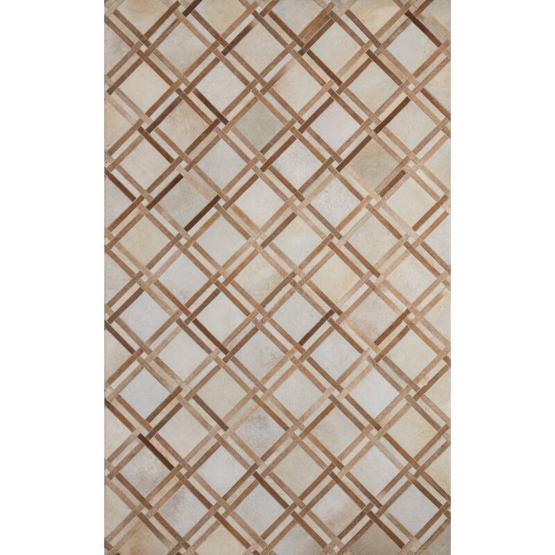 Bashian Talon Camel Contemporary Area Rug