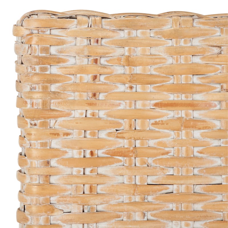 SAFAVIEH Yuna Rattan 30-inch Bar Stool - 20.1" W x 18.5" L x 43.3" H - 20Wx19Dx43H