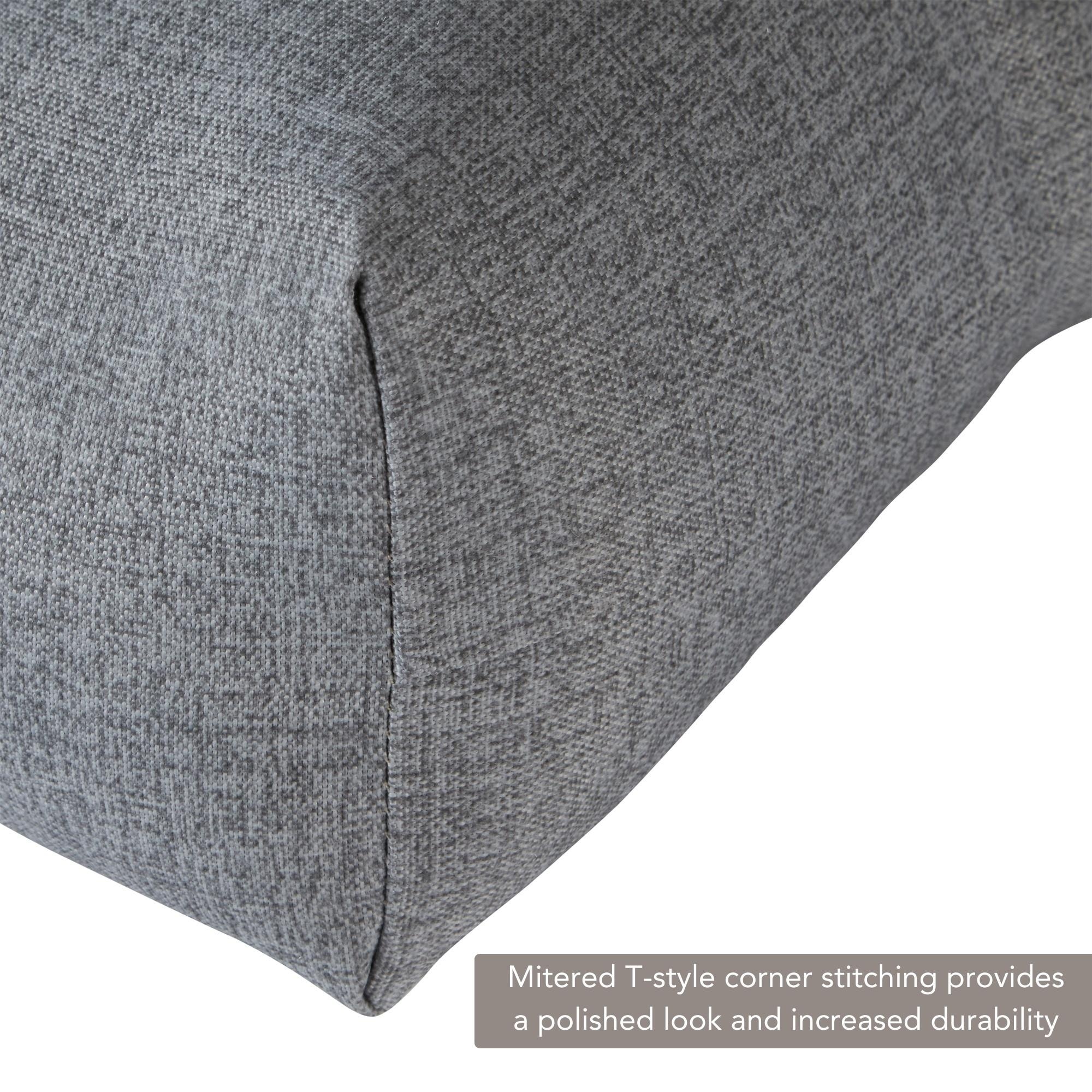 Outdoor 20-inch Polyester Dining Seat Cushion (Set of 2) 20 x 20 - Picture 13 of 15
