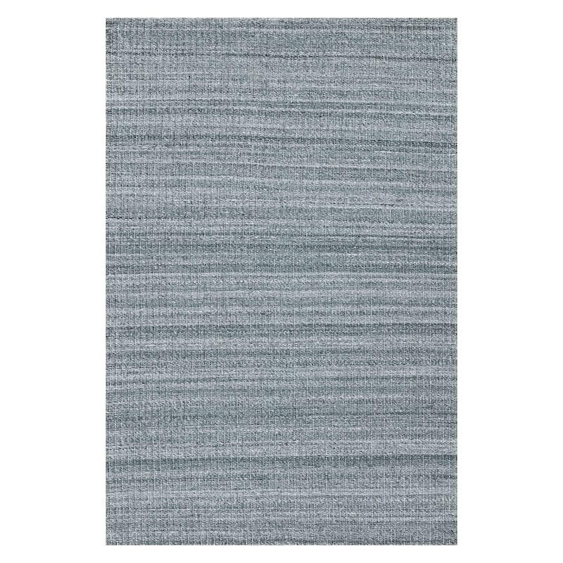 Lineage Metallic Gray Heathered Hand-Woven Area Rug 2' x 3' - 5x8