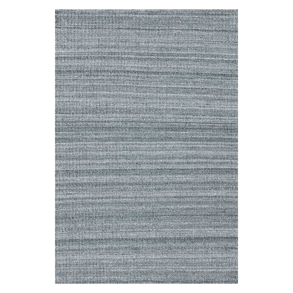 Lineage Metallic Gray Heathered Hand-Woven Area Rug 2' x 3'