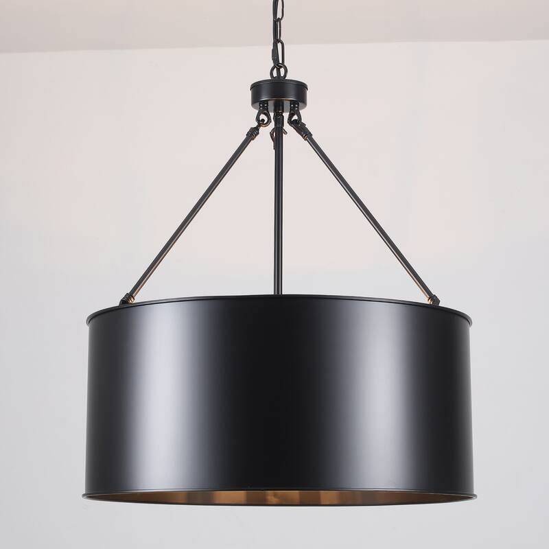 5-Light 20.78 in. Industrial Chandelier for Kitchen Living Room