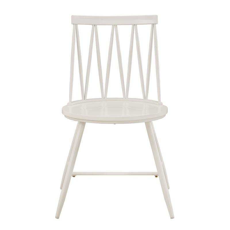Truman Zigzag Low Back Windsor Classic Dining Chairs (Set of 2) by iNSPIRE Q Modern