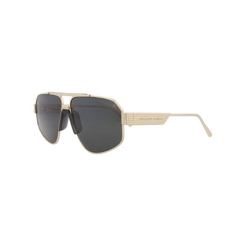 Philipp Plein Aviator-Frame Titanium Sunglasses