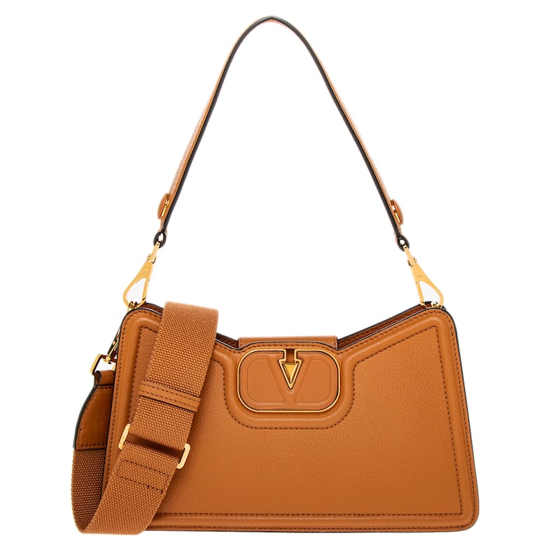 Valentino VLogo Signature Bag - Camel