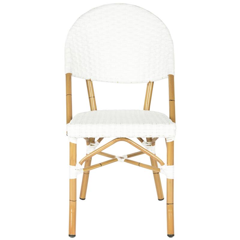 SAFAVIEH Noretta Indoor/ Outdoor Stackable Dining Chair (Set of 2) - 18Wx22Dx35H