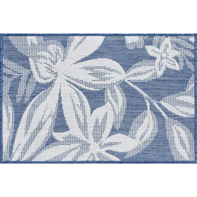 Exo Coastal Floral Indoor/Outdoor Area Rug