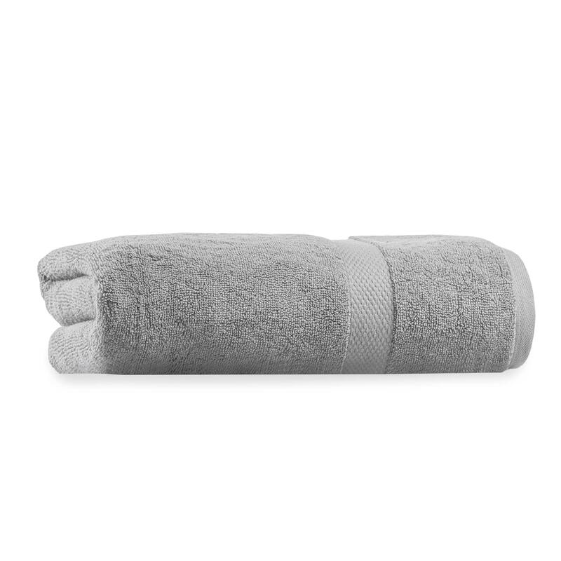 Delara Organic Cotton Luxuriously Plush Bath Towel, GOTS & OEKO-TEX Certified, 650 GSM Long Staple, Quick Dry & Ultra-Absorbent