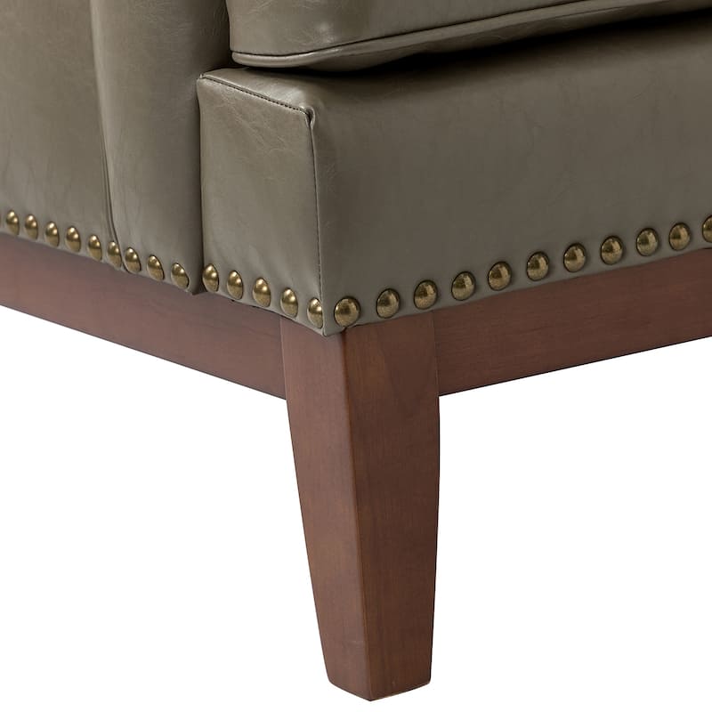 Etienne Comfy Living Room Armchair with Apron Design by HULALA HOME