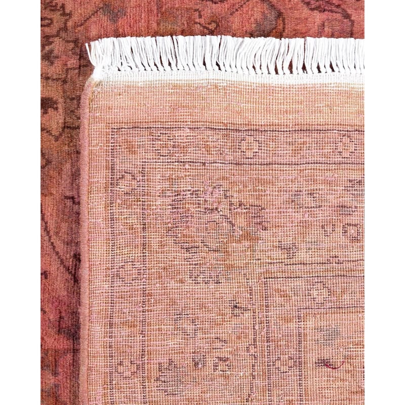 Fine Vibrance, One-of-a-Kind Hand-Knotted Area Rug - Pink, 3' 1" x 5' 2" - 3' 1" x 5' 2"