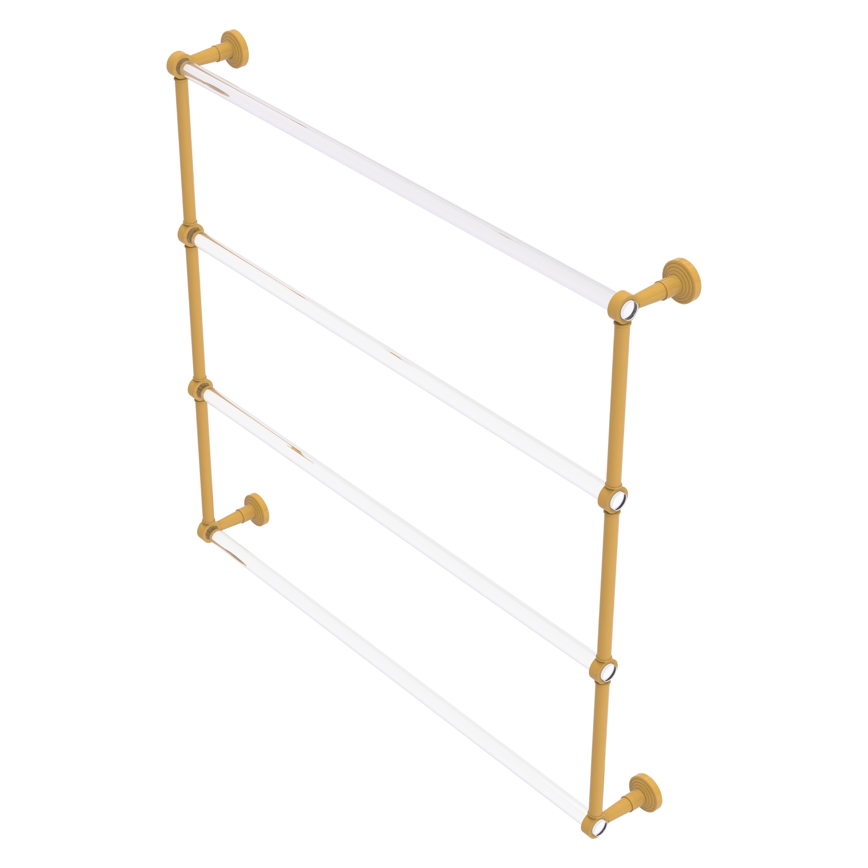 Allied Brass Pacific Beach Collection 4 Tier 24 Inch Ladder Towel Bar