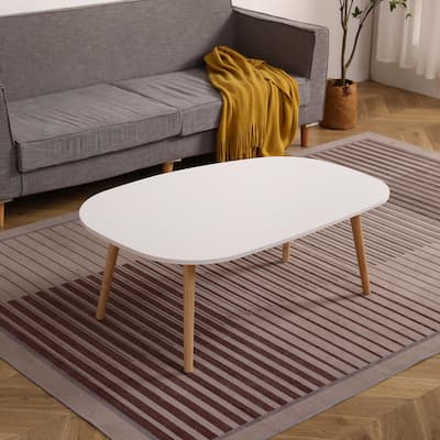 Arc-Shaped Coffee Table Game Table Bedside Table Storage Table