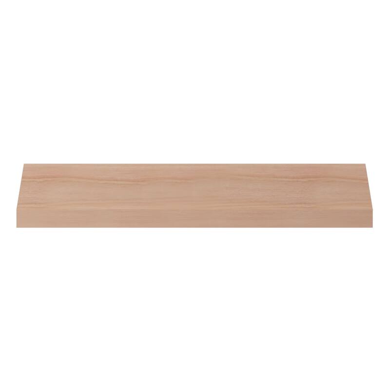 WM60: 1-2/5-in H x 1-in P x 1-3/4-in F x 96-in L Americraft Solid Hardwood Stain Grade Crown Moulding