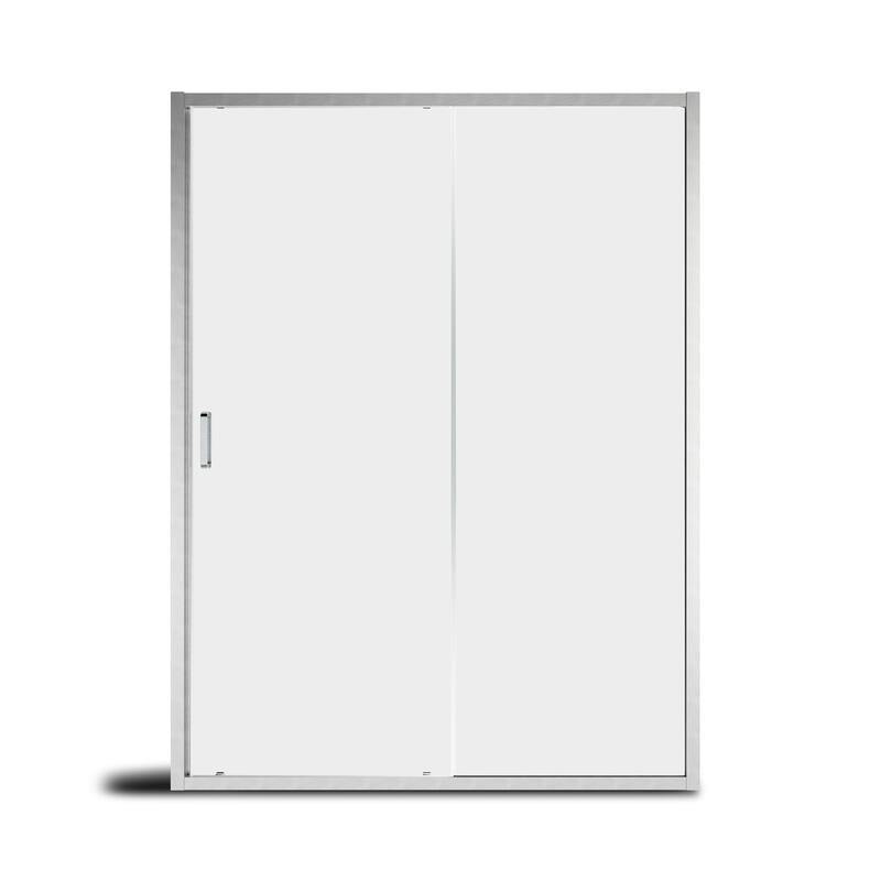 CASAINC 48 "x 72" Framed Single Sliding Shower Door